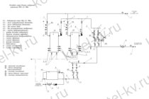 Тепловая схема котельной МКУ 1000 с 2 котлами без резерва