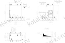 Котел на дровах КВД 0.25 чертеж
